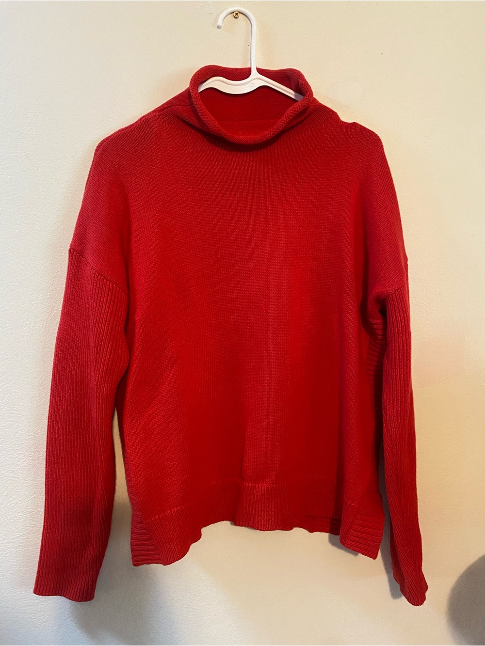 Tahari Women’s Red Turtleneck Sweater - Size Medium